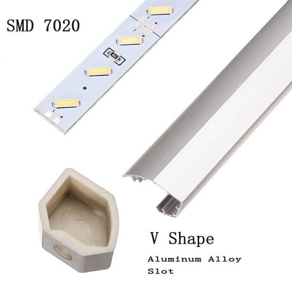 LED-Rigid-Strip-Light-50cm-12V-36-SMD-7020-V-Shape-White-909735