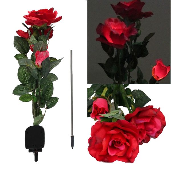 1-x-Solar-Power-3-LED-Rose-Flower-Light-Outdoor-Garden-Yard-Lawn-Decor-970781