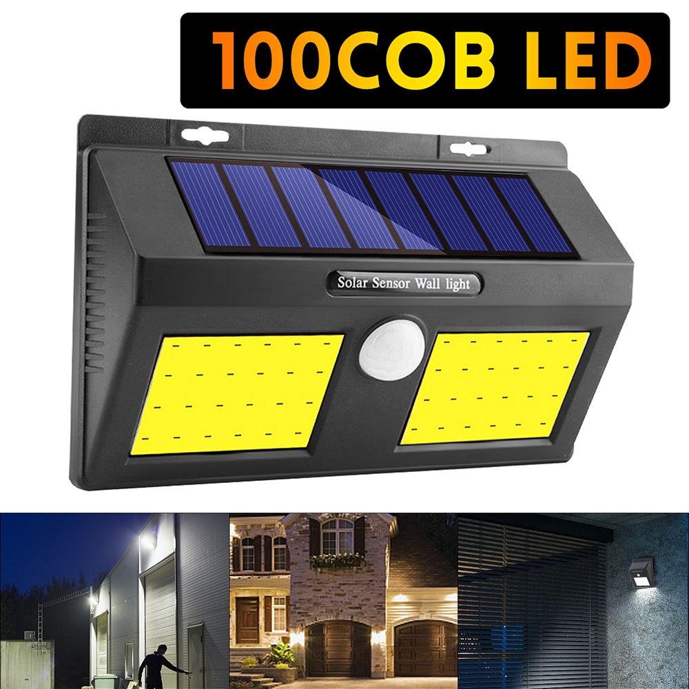 100-COB-LED-Solar-Power-Wall-Light-PIR-Motion-Sensor-Garden-Security-Outdoor-Yard-1431166