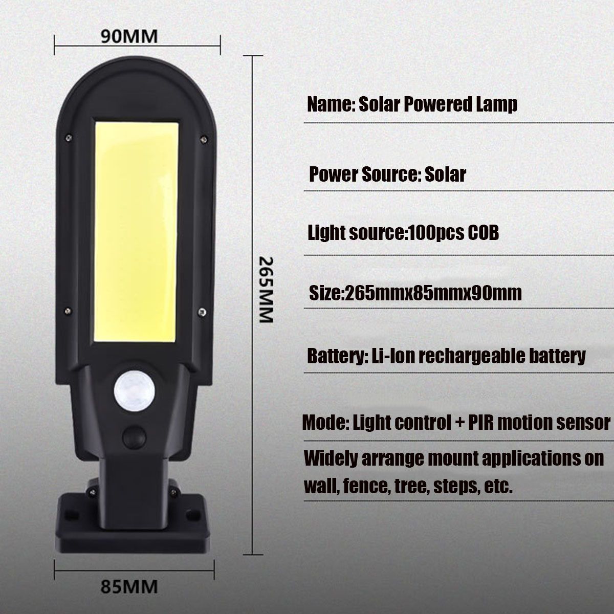 100COB-Solar-Powered-Lamp-Patio-Security-Panel-Light-Control-PIR-Motion-Sensor-1720573