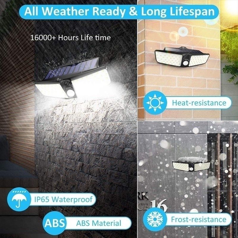 100LED-Solar-Wall-Light-Motion-Sensor-Security-Street-Lamp-Outdoor-IP65-Waterproof-Decor-1740500