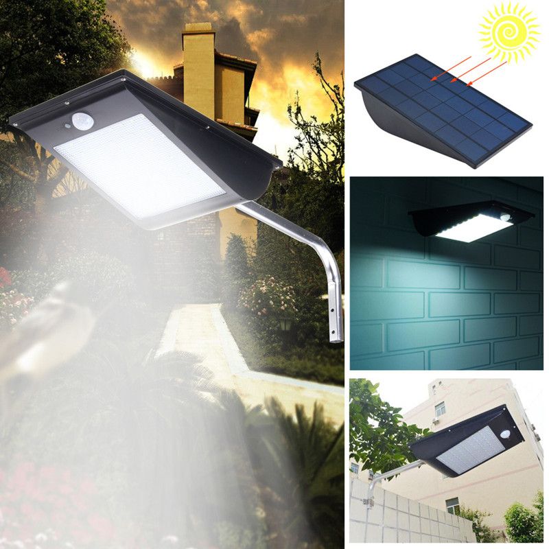 10W-Waterproof-81LED-Solar-Light-Sensor-Street-Light-Parking-Porch-Dim-Wall-Lamp-White-Light-1160051