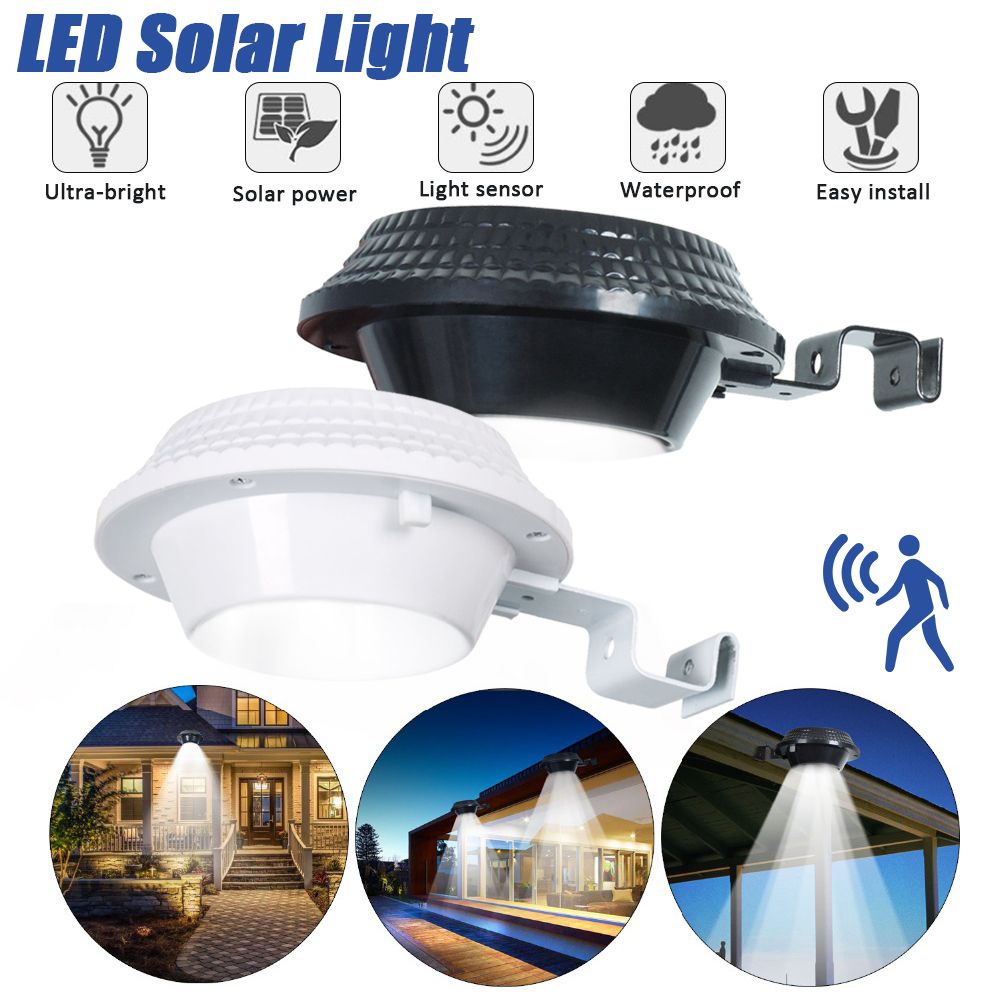 12-LEDs-Solar-Lamp-Outdoor-Trough-Fence-Lamp-Waterproof-LightMotion-Sensor-1745463