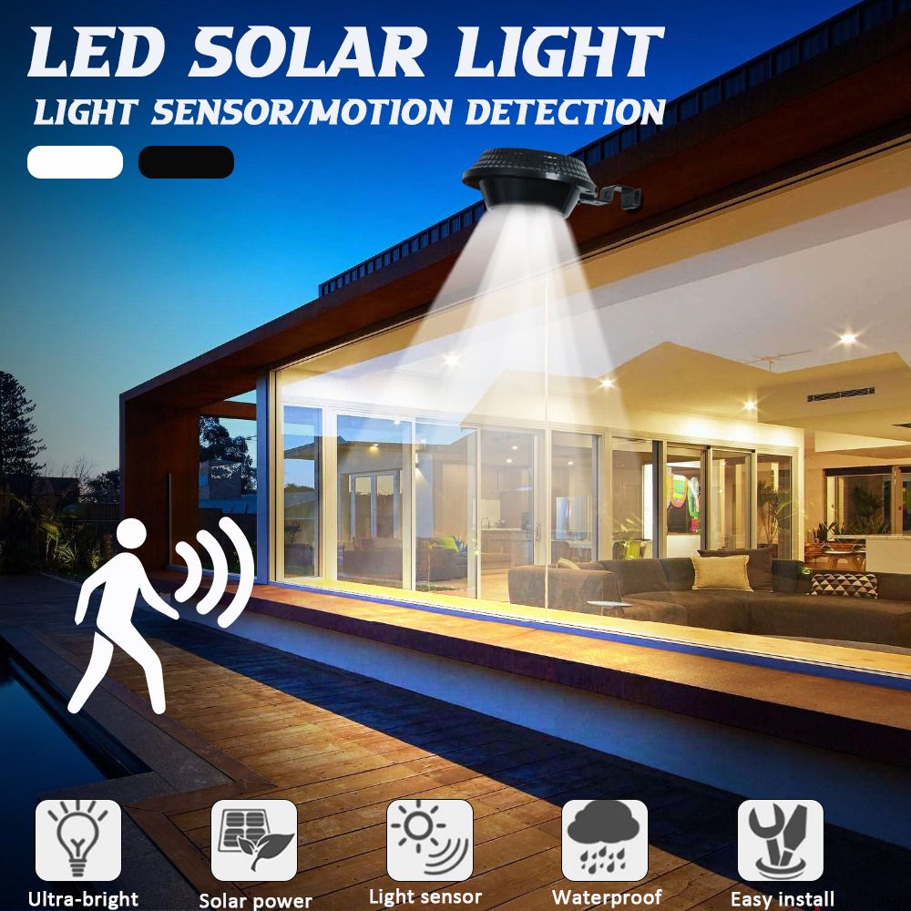 12-LEDs-Solar-Lamp-Outdoor-Trough-Fence-Lamp-Waterproof-LightMotion-Sensor-1745463