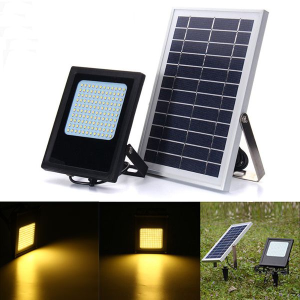 120-LED-Solar-Power-Flood-Light-Sensor-Outdoor-Garden-Lamp-Waterproof-Warm-White-1275671