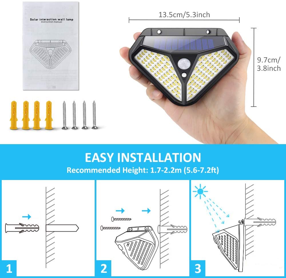 124PCs-ARILUX-102-LED-Solar-Infrared-Motion-Sensor-Wall-Light-Outdoor-Garden-Light-Waterproof-1695123