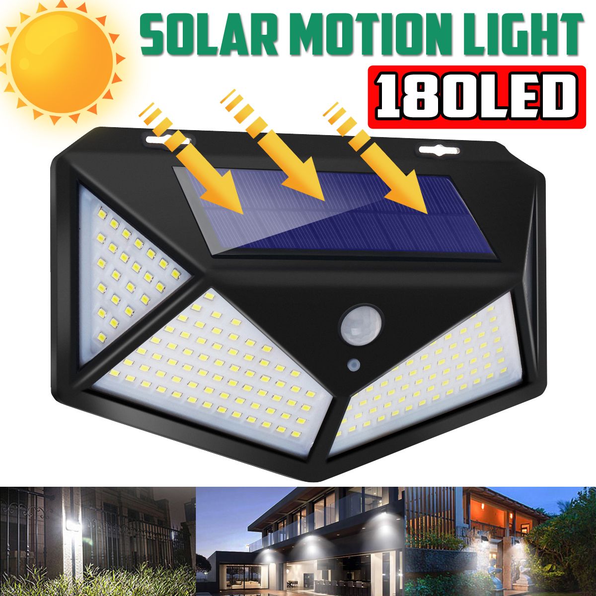 124Pcs-ARILUX-180LED-Outdoor-Solar-Powered-Wall-Lamps-PIR-Motion-Sensor-Garden-Security-Solar-Lights-1712133