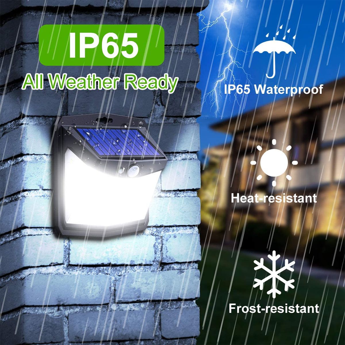 128LED-Solar-Light-Infrared-Motion-Sensor-Garden-Security-Wall-Light-3-Modes-20Ft-Sensing-Distance-W-1769335