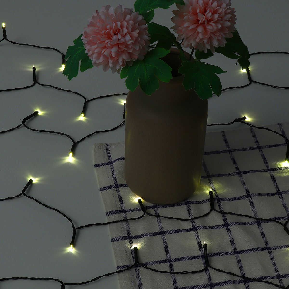 12M-8-Mode-Solar-Powered-100LED-String-Light-Waterproof-Copper-Wire-Fairy-Outdoor-Garden-Clip-Yard-L-1739941