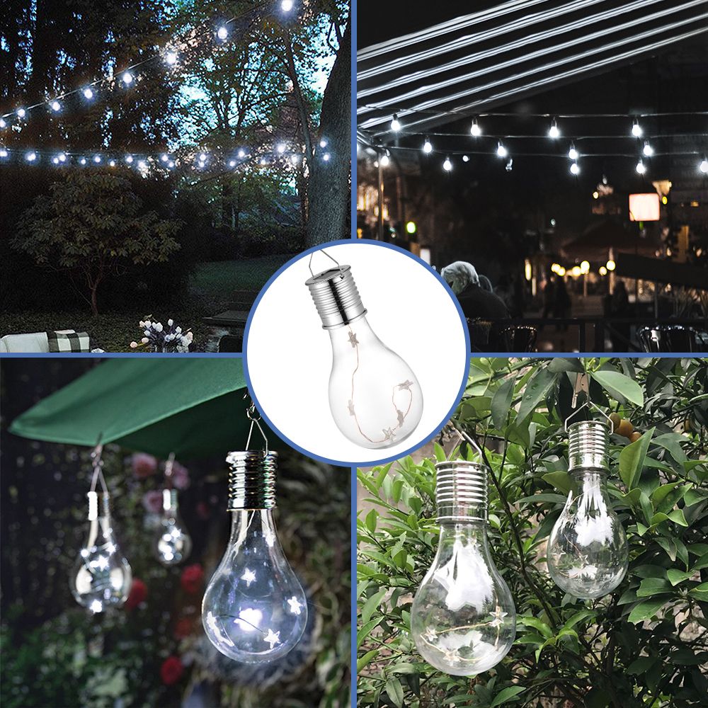 15-Pcs-2W-12V-Solar-Panels-5LED-Star-IP44-Waterproof-Solar-Rotatable-Outdoor-Garden-Camping-Hanging--1742297