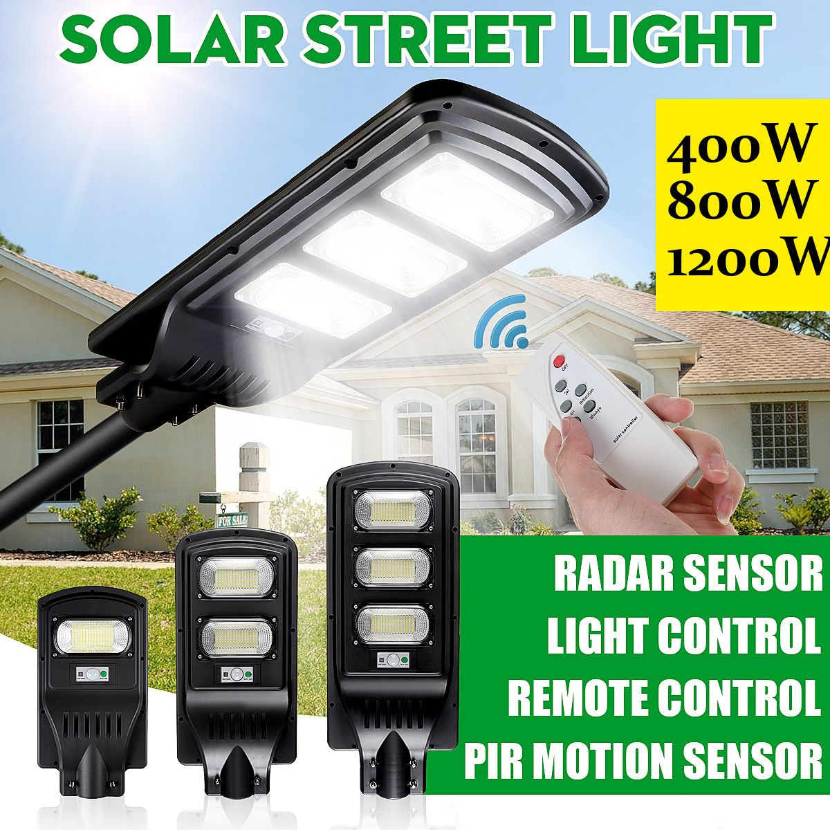 150300450LED-Solar-Street-Light-Motion-Sensor-Outdoor-Yard-Wall-LightRemote-1644428