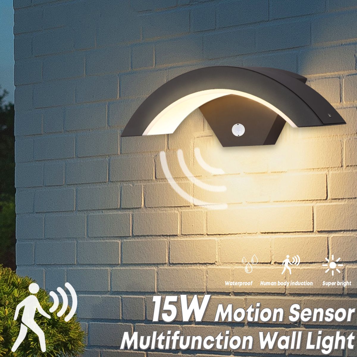 15W-LED-Wall-Lamp-Motion-Sensor-Garden-Yard-Outdoor-Indoor-Warm-White-Light-1638284