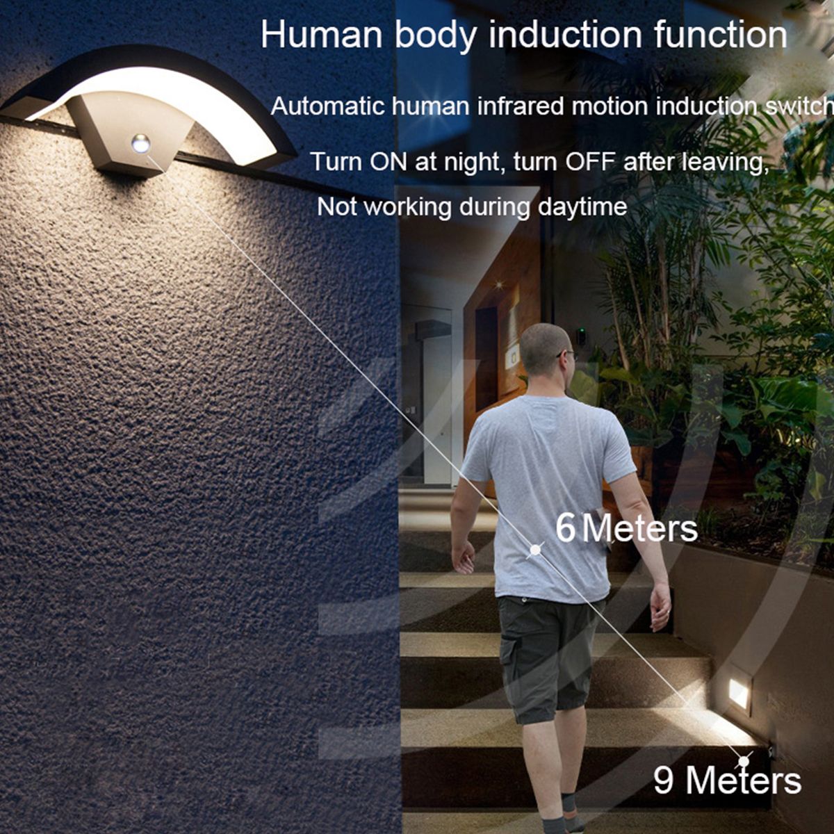 15W-LED-Wall-Lamp-Motion-Sensor-Garden-Yard-Outdoor-Indoor-Warm-White-Light-1638284