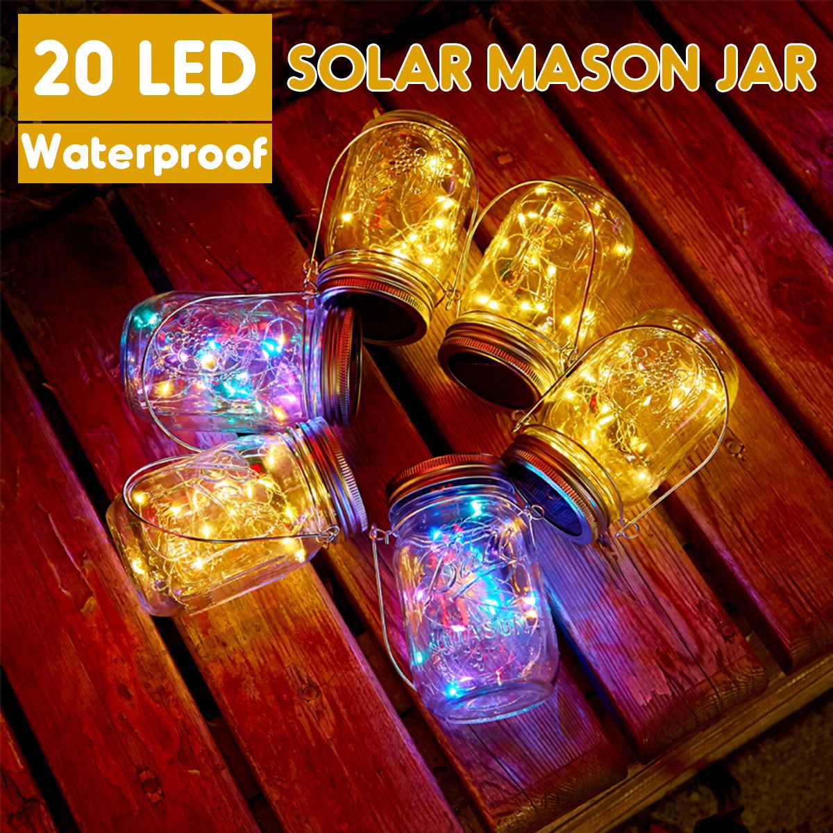 20-LED-Solar-String-Light-Mason-Jar-Lamp-Hanging-Outdoor-Garden-Decor-Waterproof-1763701