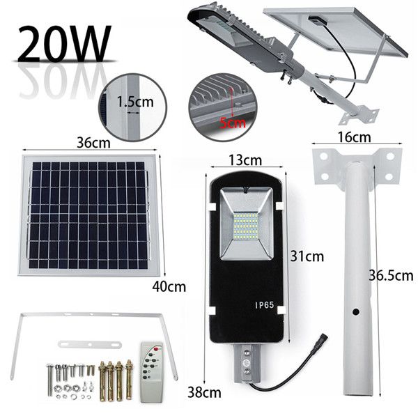 20W-40LED-600LM-Solar-Powered-Light-Sensor-Street-Light-with-Rmote-Control-Waterproof-Outdoor-Light-1264882