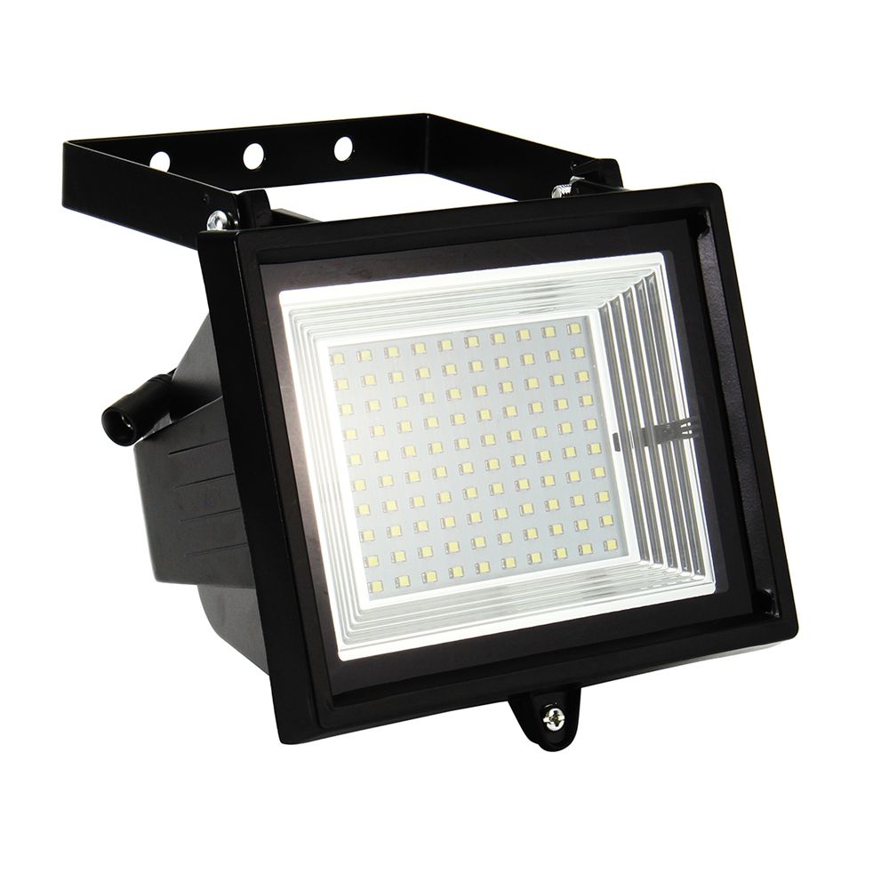 2Pcs-Remote-Control-100-LED-Flood-Light--Dimmable-Timer-Waterproof-Solar-Light-Street-Light-1306617