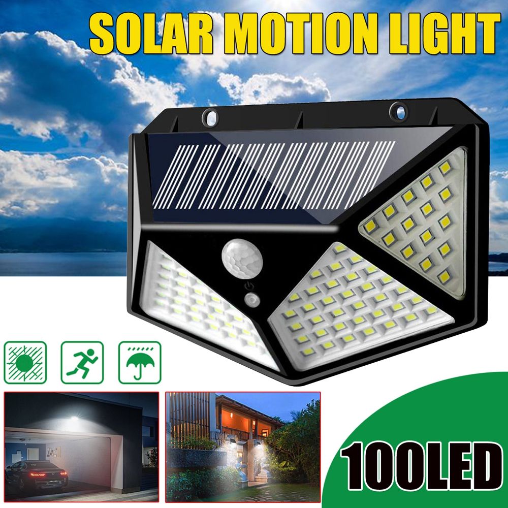 2pcs-100-LED-Solar-Powered-PIR-Motion-Sensor-Wall-Light-Outdoor-Garden-Lamp-3-Modes-1595214