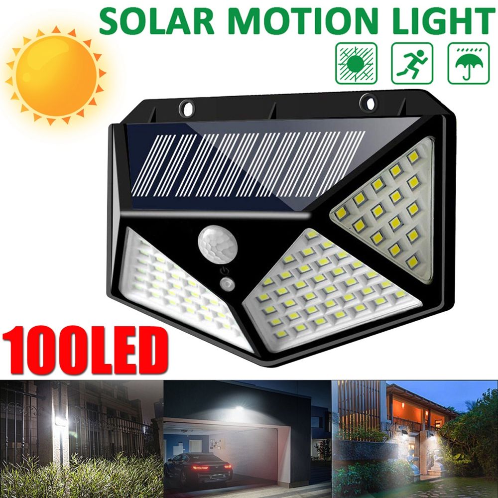 2pcs-100-LED-Solar-Powered-PIR-Motion-Sensor-Wall-Light-Outdoor-Garden-Lamp-3-Modes-1595214