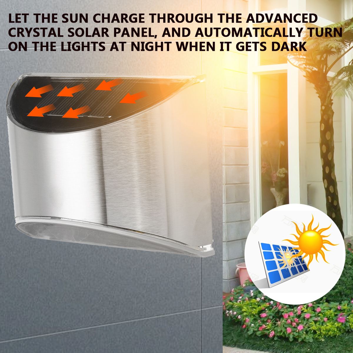2pcs-Waterproof-Stainless-Steel-Solar-Wall-Lights-Outdoor-Fence-Post-Step-Lights-1757552