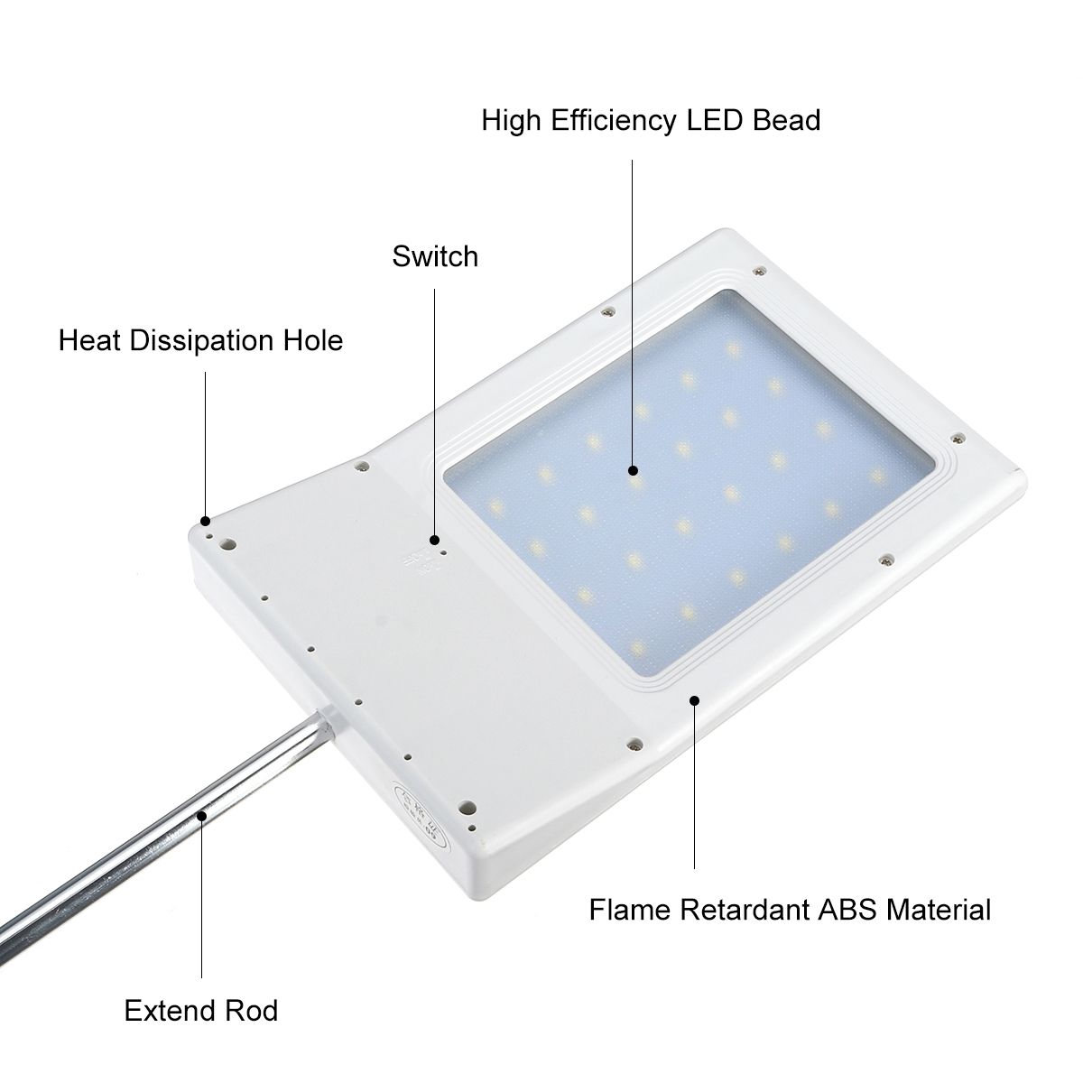 30W-500LM-24LED-Solar-Wall-Light-PIR-Motion-Outdoor-Garden-Walkway-Security-Lamp-1652890