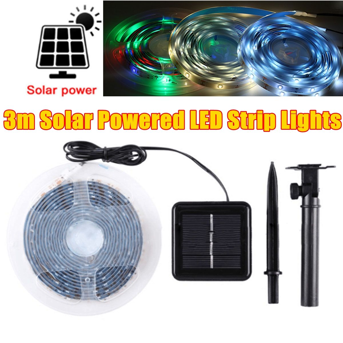 3M-90-LED-Solar-Powered-Strip-Lights-Outdoor-Garden-Path-Yard-Fence-Waterproof-Lamp-Light-1735758