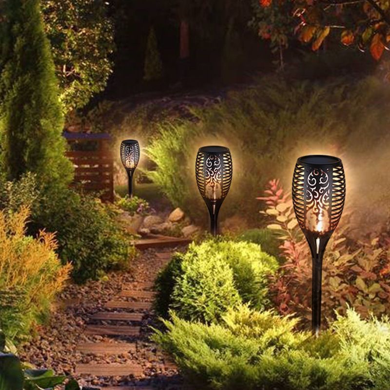 3W-51LED-Solar-Light-Outdoor-Waterproof-Flickering-Flame-Path-Garden-Torch-Lamp-1705531