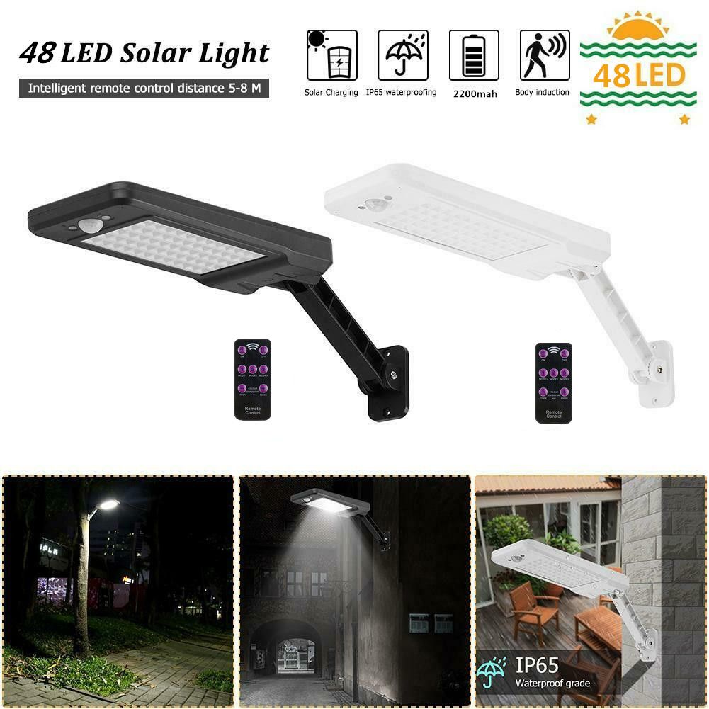 48-LED-Solar-Dimmable-Wall-Street-Light-PIR-Motion-Sensor-Garden-Lamp-3-Modes-1595800
