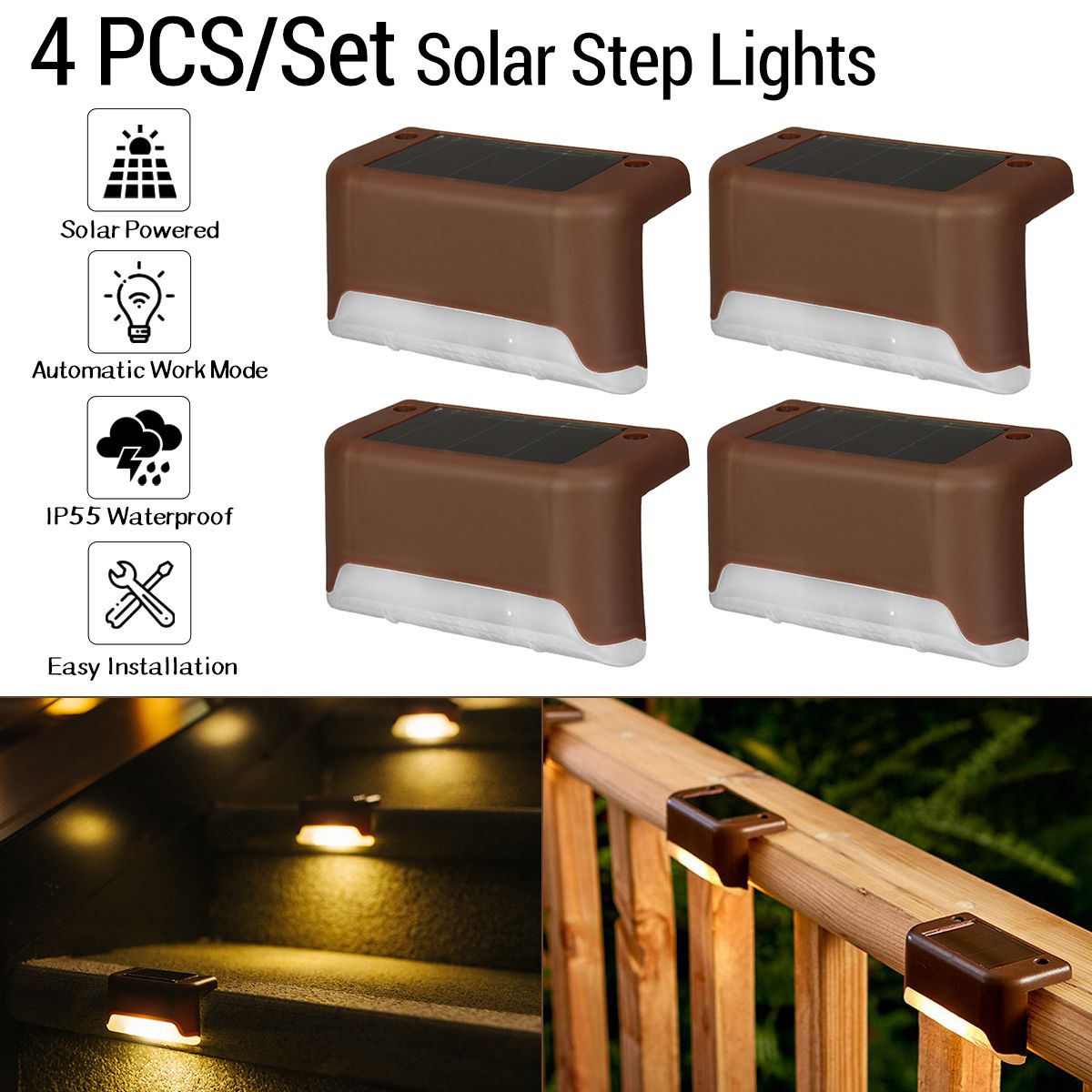 4PCS-Solar-Powered-LED-Deck-Light-Step-Stairs-Fence-Lamp-for-Patio-Garden-Path-IP55-1713781