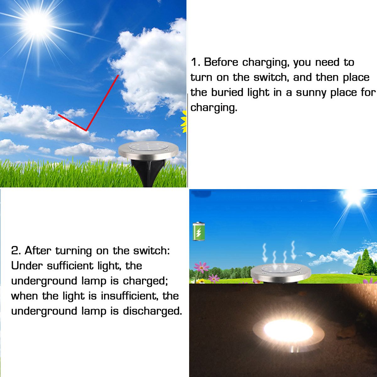 4PCS-Solar-Powered-LED-Lawn-Light-Outdoor-Garden-Waterproof-Landscape-Lamp-1708417