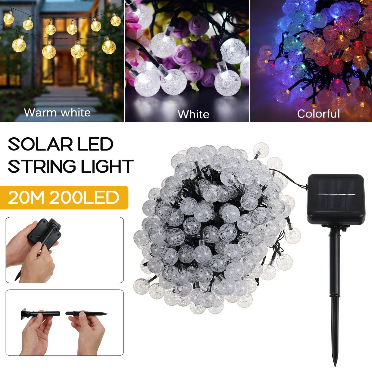 64FT-20M-200LED-Solar-Powered-String-Light-Outdoor-IP65-Garden-Path-Yard-Decorative-Lamp-1721246