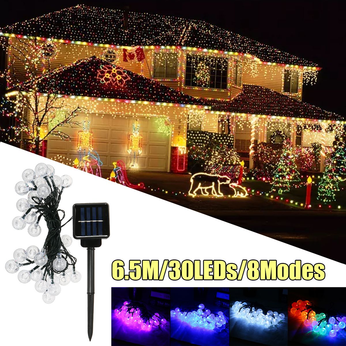 65m-Solar-Powered-30-LEDs-String-Light-Garden-Paths-Yard-Decor-Lamp-Outdoor-Waterproof-1719913