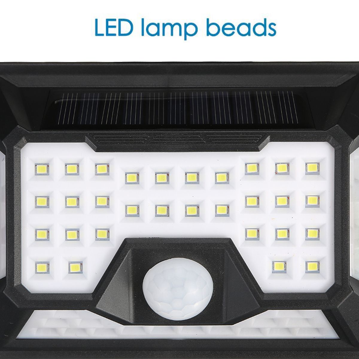 66-LED-Outdoor-Light-Solar-Powered-Motion-Sensor-Waterproof-Garden-Wall-Lamp-1698737