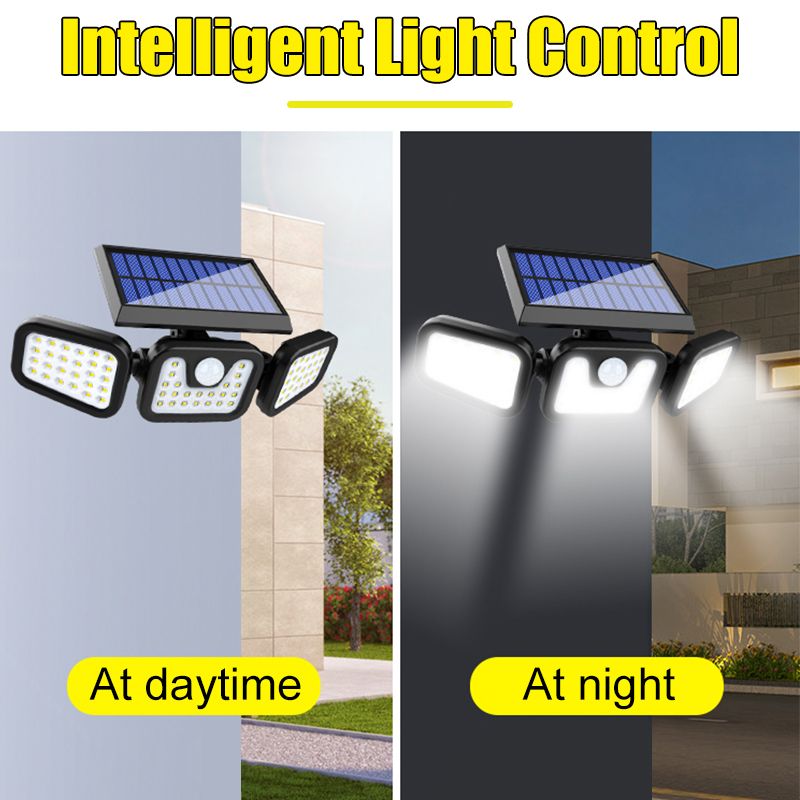74LED100COB-360degRotatable-Motion-Sensor-Solar-Wall-Floodlights--3-Lights-Modes-Upgraded-Three-Side-1684925