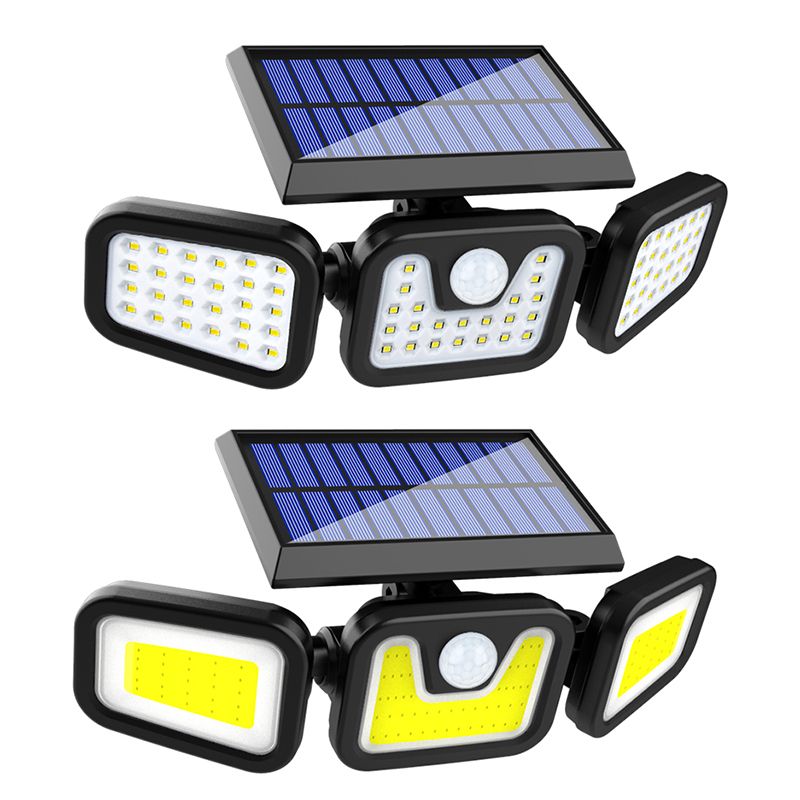 74LED100COB-360degRotatable-Motion-Sensor-Solar-Wall-Floodlights--3-Lights-Modes-Upgraded-Three-Side-1684925