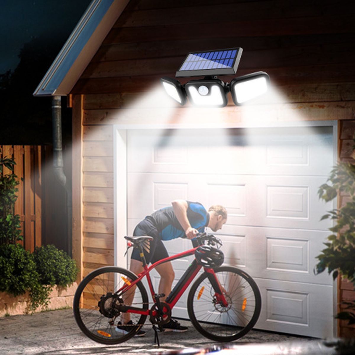 74LED100COB-Solar-Street-Wall-Light-PIR-Motion-Sensor-Waterproof-Garden-Spotlight-Lamp-1712557