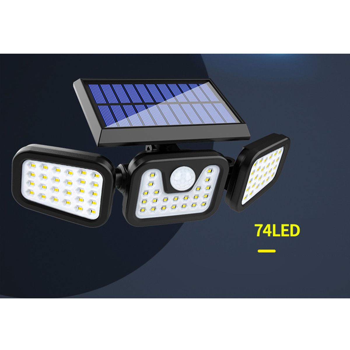 74LED100COB-Solar-Street-Wall-Light-PIR-Motion-Sensor-Waterproof-Garden-Spotlight-Lamp-1712557