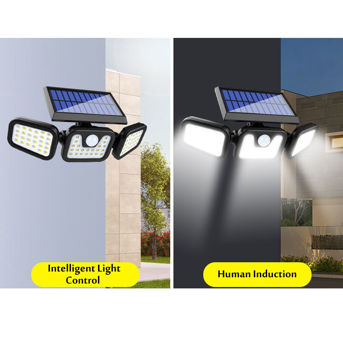 74LED100COB-Solar-Street-Wall-Light-PIR-Motion-Sensor-Waterproof-Garden-Spotlight-Lamp-1712557