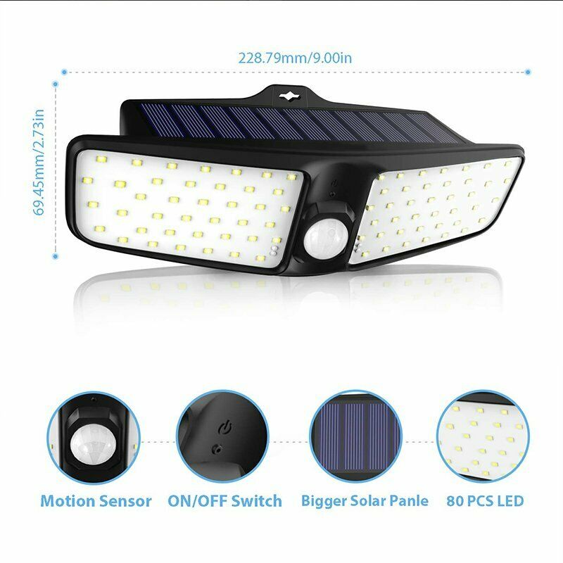 80-LED-Solar-Wall-Lights-Outdoor-Security-Lighting-Nightlight-Motion-Sensor-Lamp-Waterproof-IP65-Gar-1543879