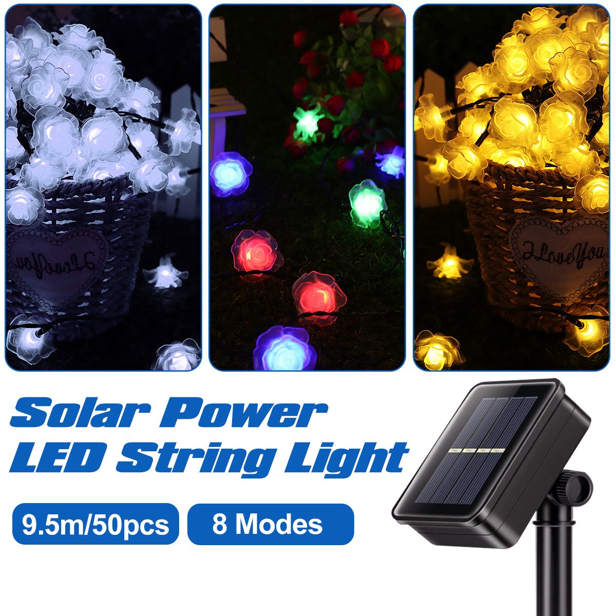 95M-50LED-Solar-String-Lights-Waterproof-Christmas-Party-Garden-Home-Decor-1764183