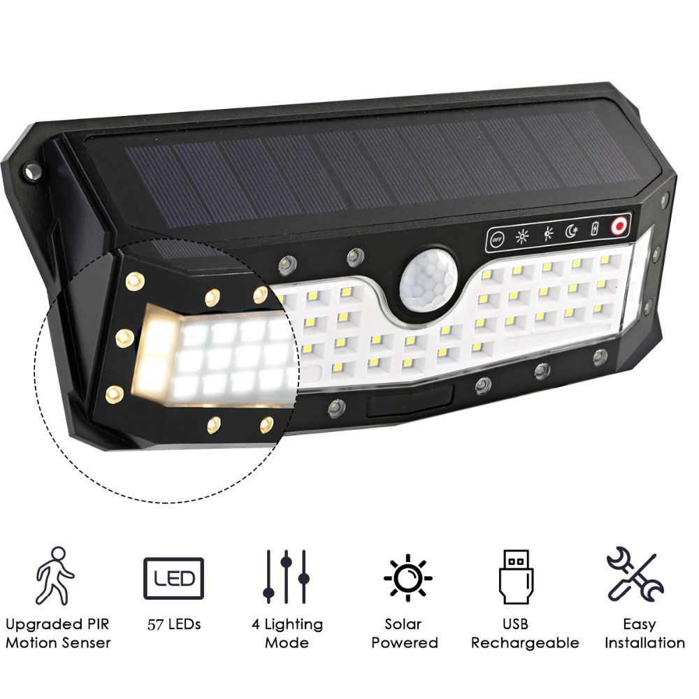 ARILUXreg-Solar-Power--USB-Rechargeable-Waterproof-57-LED-PIR-Motion-Sensor-Wall-Light-Outdoor-Garde-1459680