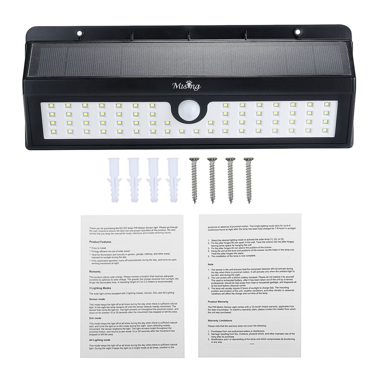 Mising-900LM-62-LED-Garden-Light-LED-Solar-Light-Outdoor-PIR-Human-Body-Motion-Sensor-Waterproof-IP6-1735494