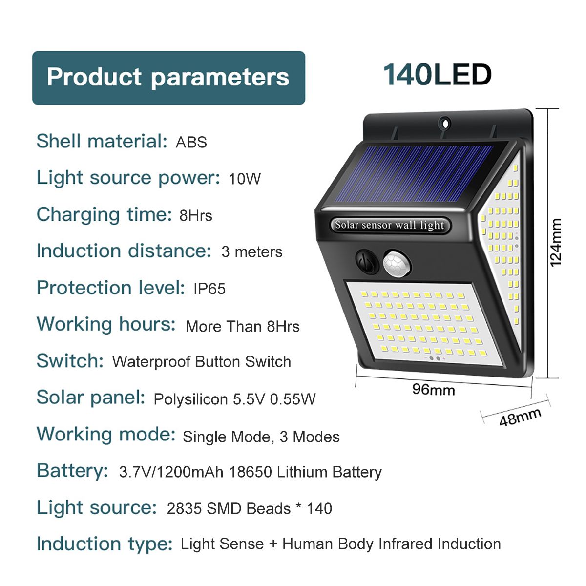 PIR-Motion-Sensor-3-Modes-140LED-Solar-Light-Super-Bright-Outdoor-Garden-Wall-Lamp-1770148
