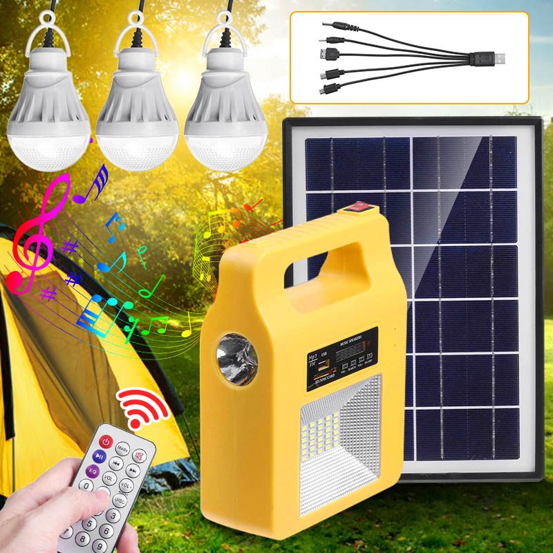 Portable-bluetooth-Solar-Generator-System-Emergency-LED-Light-Bulb-Camping-Radio-PlayerRemote-Contro-1753885