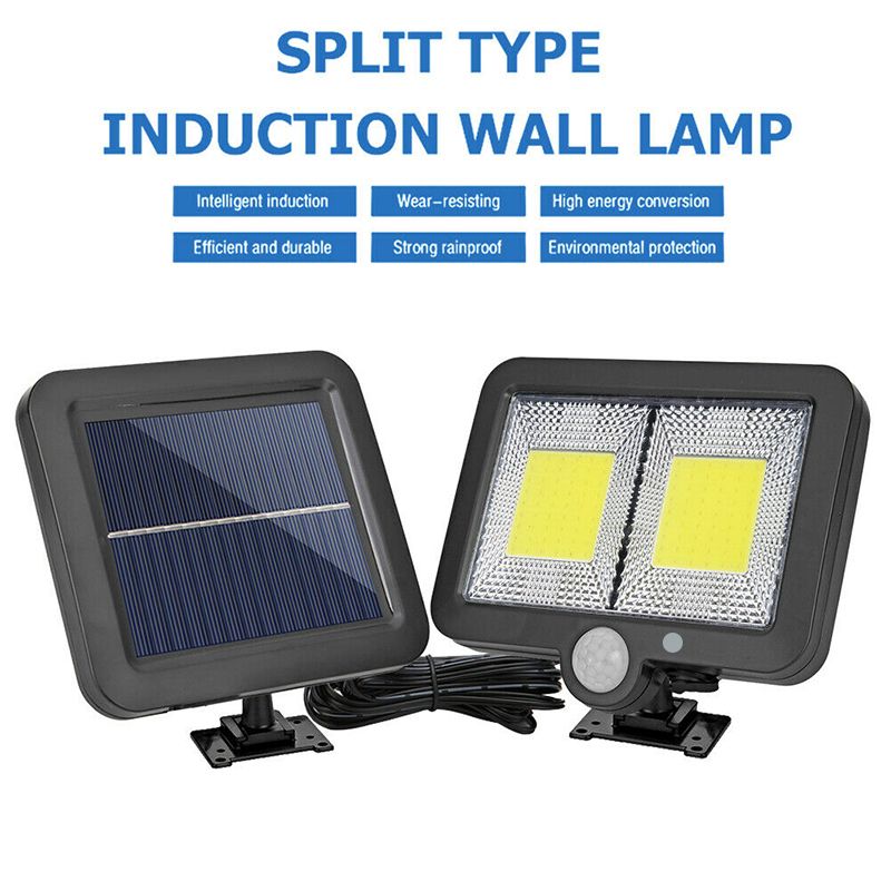 Solar-Power-COB-98108120LED-Wall-Light-PIR-Motion-Sensor-Outdoor-Garden-Lamp-1645855