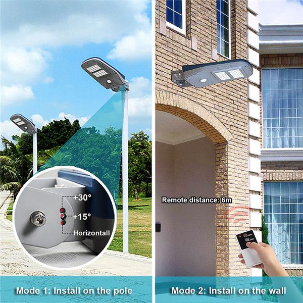 Solar-Powered--PIR-Motion-Sensor-30LED-Street-Light-Waterproof-Outdoor-Wall-Lamp-with-Remote-1258199