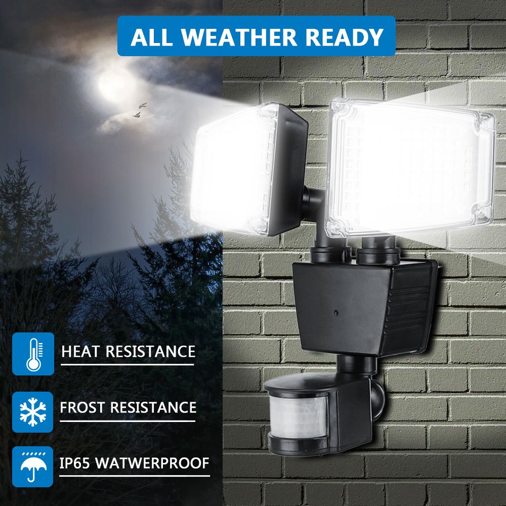 Solar-Powered-100-LED-800LM-Motion-Sensor-Light-Adjustable-Wall-Light-Waterproof-Outdoor-Garden-1357890