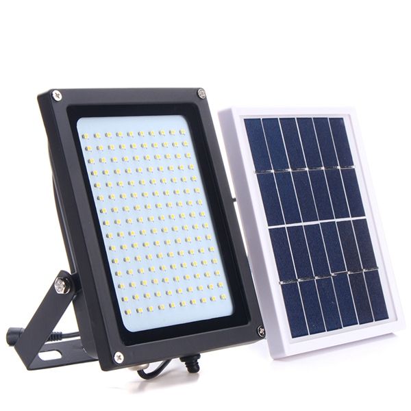 Solar-Powered-150-LED-Radar-Motion-Sensor-Flood-Light-Waterproof-Outdoor-Warm-White-Security-Lamp-1258435