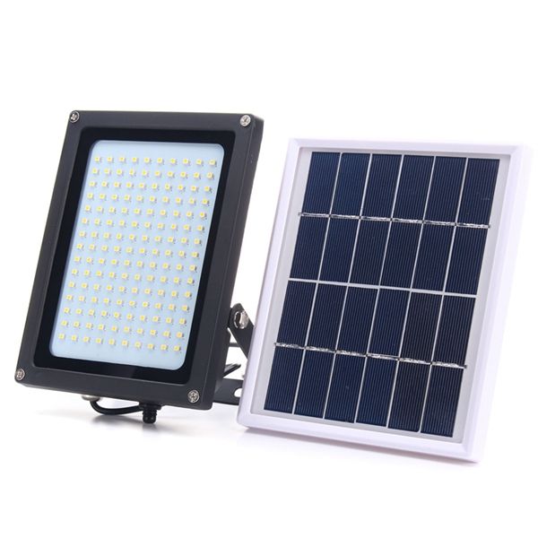 Solar-Powered-150-LED-Radar-Motion-Sensor-Flood-Light-Waterproof-Outdoor-Warm-White-Security-Lamp-1258435