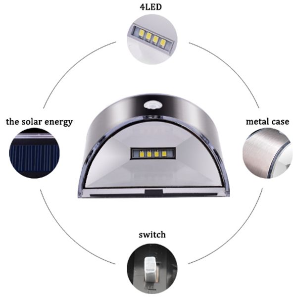 Solar-Powered-4-LED-PIR-Motion-Sensor-Stainless-Steel-Wall-Light-for-Outdoor-Garden-Home-1170494