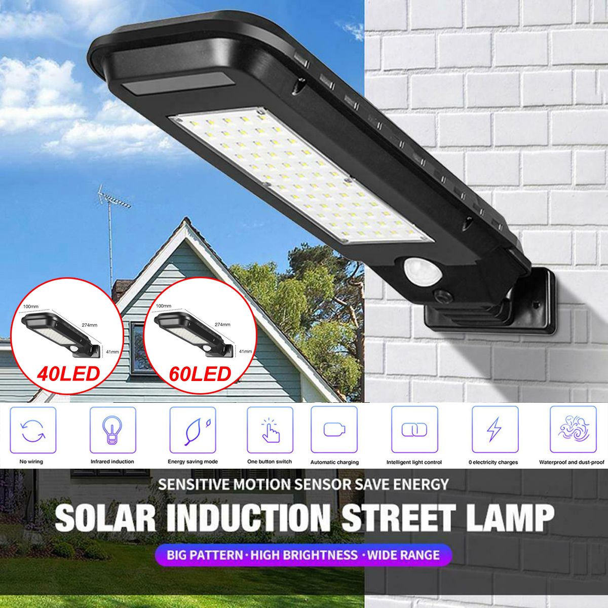Solar-Powered-4060-LED-Light-Road-Street-Wall-Lamp-Outdoor-Path-Waterproof-Garden-1587406